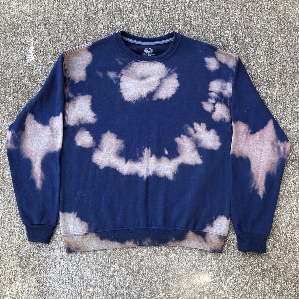 Custom tie dye sweatshirt